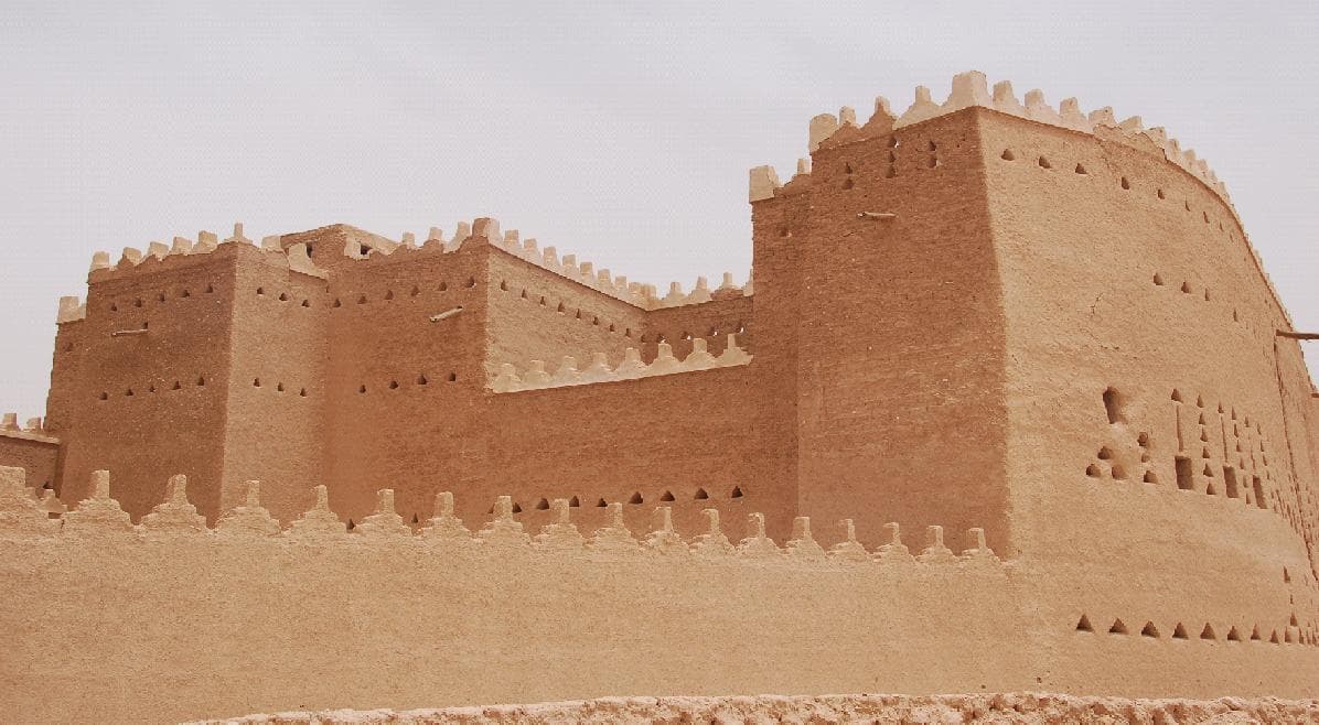 العمارة الطينية في الدرعية